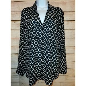 Express Long Sleeve Button Up Blouse